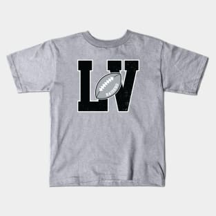 Big Bold Las Vegas Raiders Monogram Kids T-Shirt